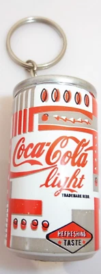 COCA COLA® PORTE CLES KEYCHAIN PETITE CANETTE COCA-COLA LIGHT - Photo 1/3