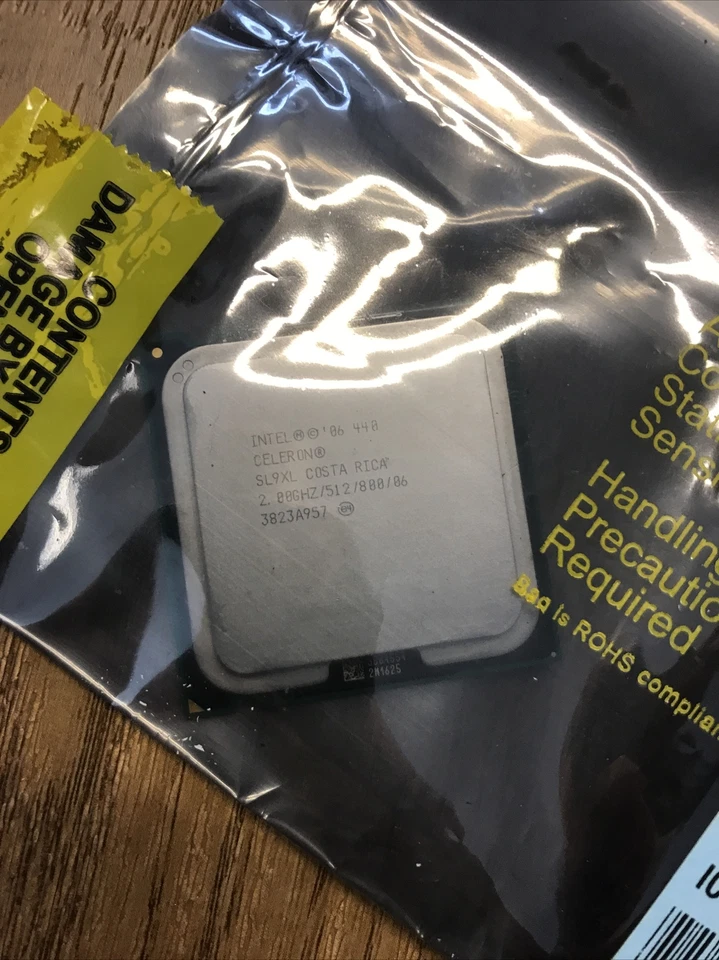 New Sealed Intel Celeron SL9XL 2.00GHZ HP 444952-002 - Image 2 of 2