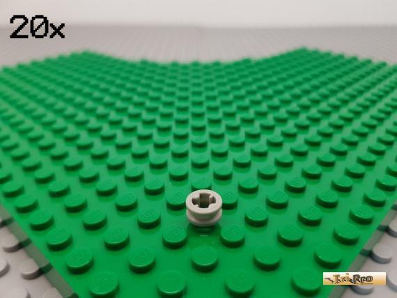 LEGO® 20Stk Technic Stopper Pin-Verbinder alt-hellgrau 4265c