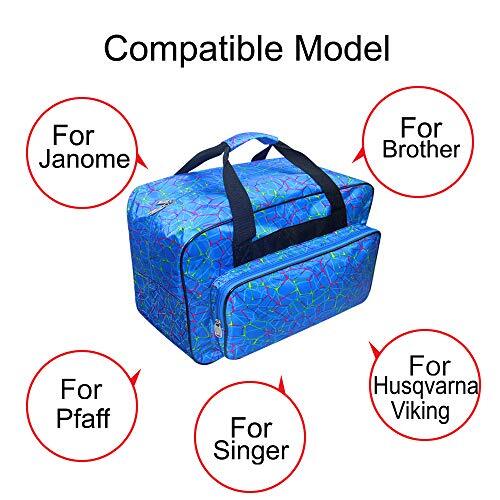 Roller Bag Husqvarna Sewing Machine Case Portable Sewing Machine