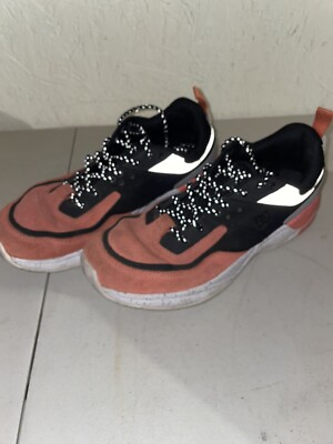Mens DC Shoes Size Orange And Black Model ADYS700142