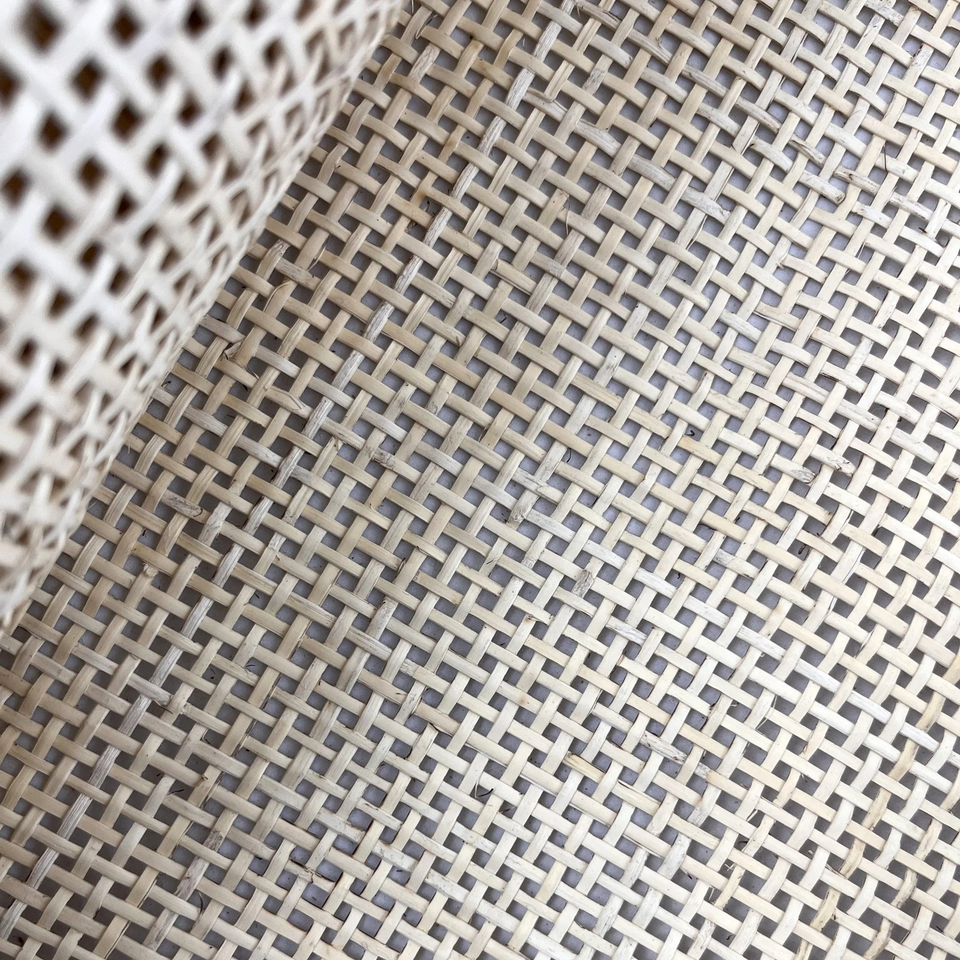 NATURAL Rattan Cane bing Roll RADIO Square BLEACHED Furniture