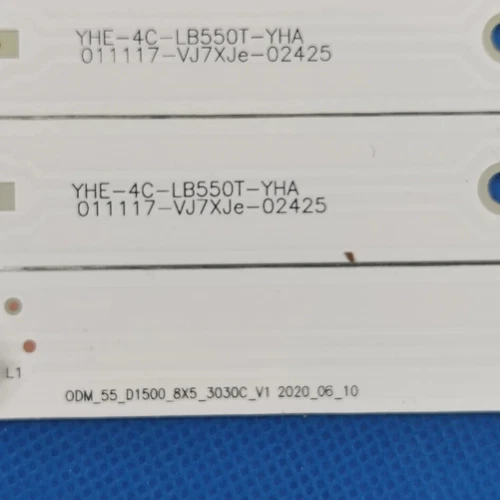 LED Strips For TCL 55D1600 D55E161 55HR332M05A3 V0 V1 006-P1K3486A 4C-LB550T-GY2 - Picture 4 of 9