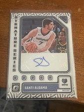 2023-24 Panini Donruss Optic - Signature Series Santi Aldama #SS-ADM (AU)