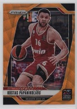 2024 Prizm Turkish Airlines EuroLeague Orange Wave /60 Kostas Papanikolaou 1o2