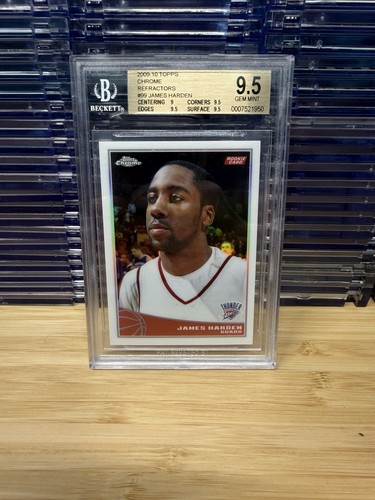 James Harden [Refractor] #99 2009 Topps Chrome card