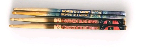 2 Pairs Drumsticks Country Music Nashville Grande Ole Opry Hall Of Fame - Picture 13 of 22