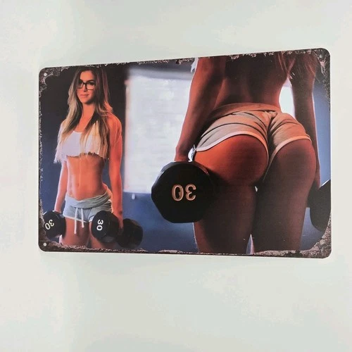 Vintage Tin Metal Signs - Pin Up Girls Sexy Posters Wall Decor Retro  Sign
