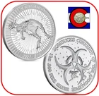 2024 (2027) Zombucks World Kangaruin BU 1 oz 0.999 Silver Round/Coin in Capsule