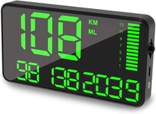 5.5 Speedometer Odometer Display Mphkmh With Over Speeding Alarm For All V... 5.5 Speedometer Odometer Display Mphkmh With Over Speeding Alarm For All V...