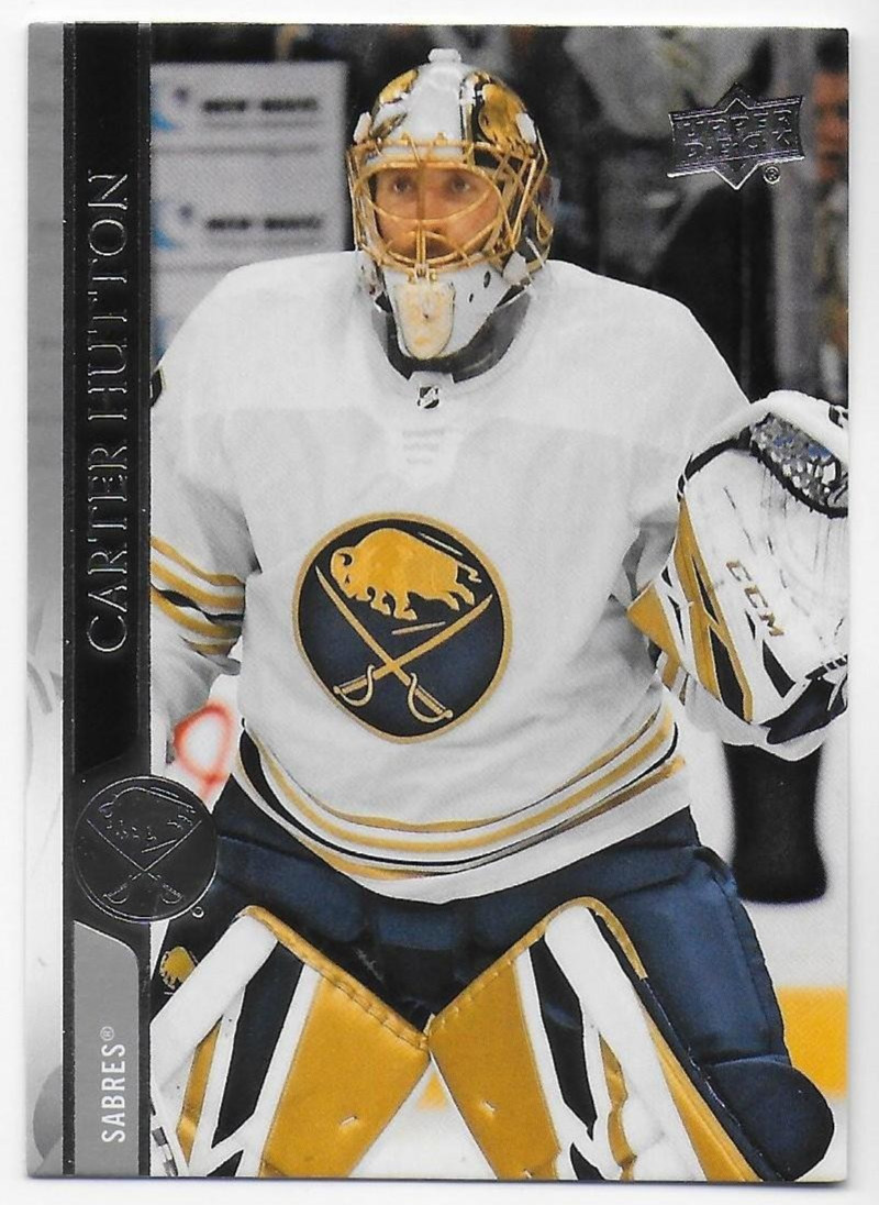 2020-21 Upper Deck #22 Carter Hutton - Buffalo Sabres
