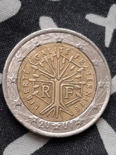 Pièce 2euro Rare France 2001 défectueux