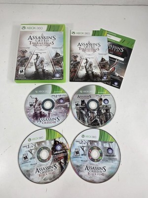 Assassin's Creed: The Americas Collection - Xbox 360 - CIB w Manual-Invalid Code