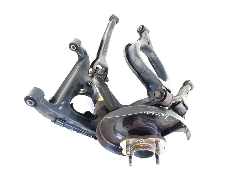 Nissan 240SX 1991 1992 1993 OEM trozo de nudillo trasero derecho con brazos de control Foto 2 de 4