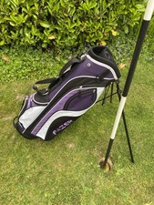 Golf Stand Bag 6-Way Divider, Dual Arm Carry Strap (No RAIN HOOD)