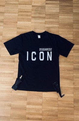 Dsquared2 T-Shirt Größe XS-S Farbe Schwarz 100% Baumwolle