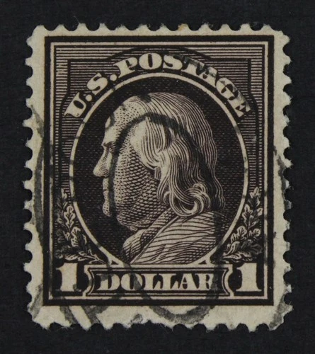 CKStamps: US Stamps Collection Scott#423 $1 Franklin Used