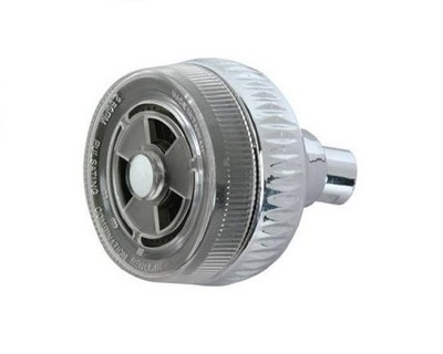 Alsons 543126 Aqua Therapy 3 Setting Chrome Wall Massage Shower Head Fixed Mount