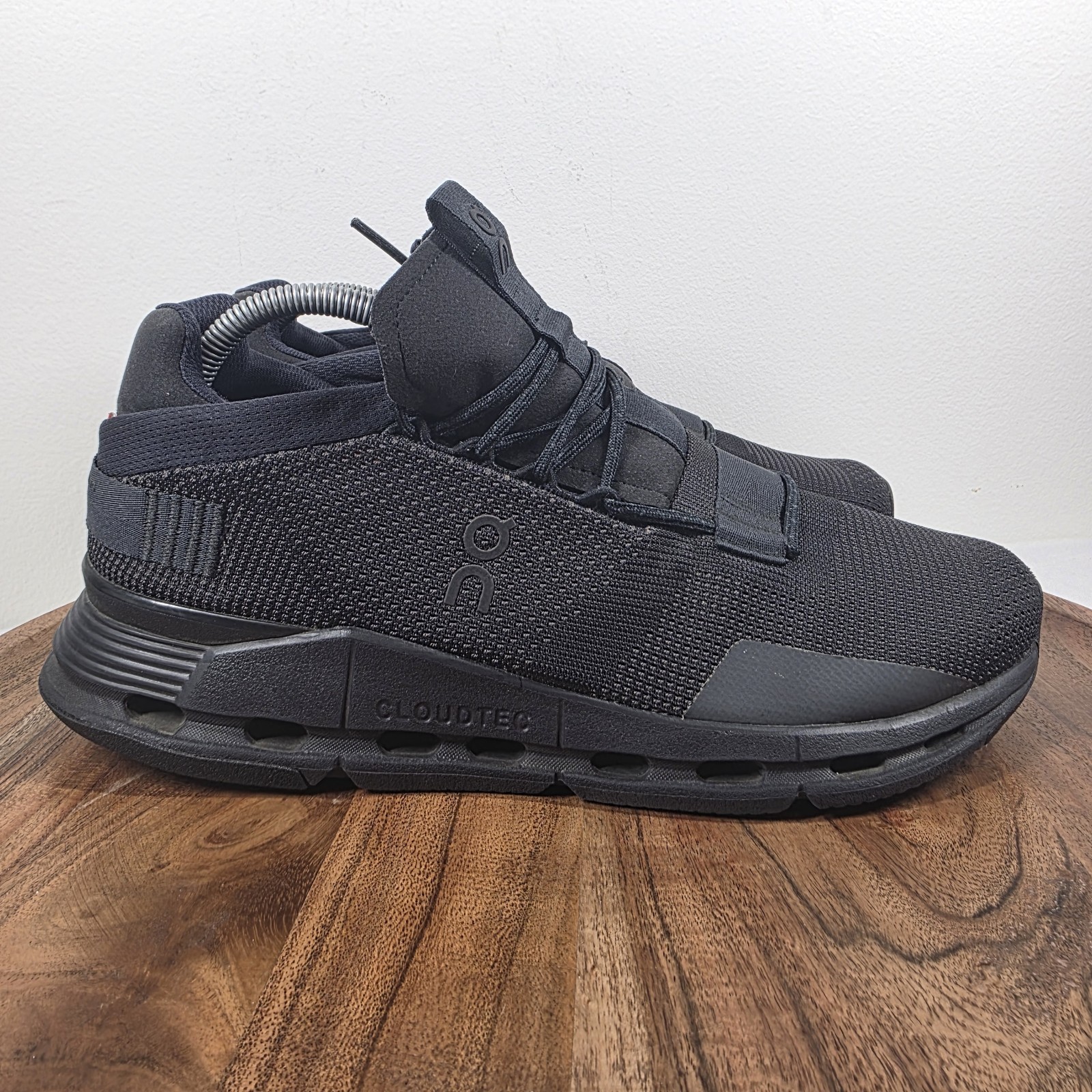 On Cloud Cloudnova Black Eclipse Mens Triple Blac… - image 1