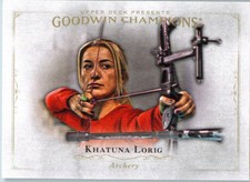 2016 Upper Deck Goodwin Champions #81 Khatuna Lorig - BB