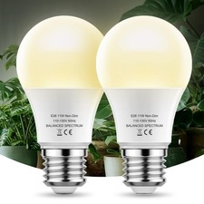 Grow Light Bulbs, Grow Light Bulb A19, Full Spectrum Light Bulb
