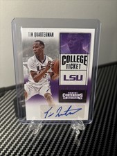 2016-17 Panini Contenders Draft Picks - College Ticket Tim Quarterman Auto 