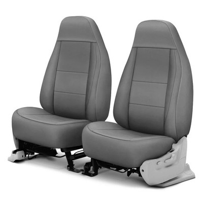 For Mini Cooper 09-15 Cordura Ballistic 1st Row Charcoal Gray Custom Seat Covers