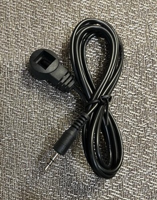 IR Infrared Receiver Extender Cable 3.5mm Jack 4.9FT Long Black Flat Head