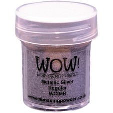 Wow Embossing Powder WOW-WC05R WOW Embossing Powder 15ml-Silver 4Pk 