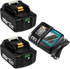18V Battery and Charger For Makita 6.5Ah Lithium-Ion BL1830 BL1850 BL1860 BL1840