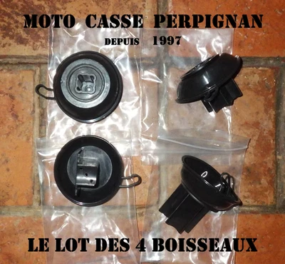 Membrane Boisseau Carburateur (x4) - Honda - CBF 600 N - CB F 600 S - 2004/2007 - Photo 1/4