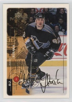 1998-99 Upper Deck MVP Gold Script 29/100 Martin Straka #168 0c3