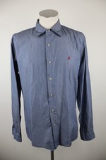 MARLBORO CLASSIC CAMICIA UOMO COTONE TG. L MAN CASUAL VINTAGE SHIRT COTTON