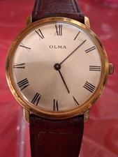 Orologio Da Polso Vintage Meccanico Placcato Oro