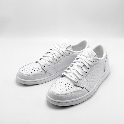NEW* Men Air Jordan 1 Retro Low NS 'TRIPLE WHITE' (872782-100