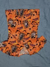 DISNEY Women's SCRUB top Halloween Size S Orange
