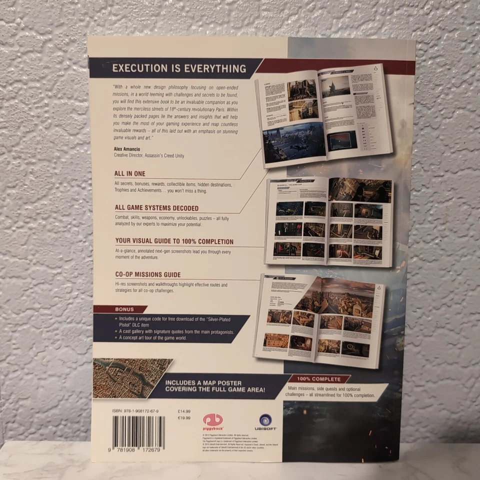 Assassin's Creed Unity The Complete Official Guide With Map 2014 - VGC - Image 3 of 4