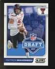2017 Panini Score #2 Patrick Mahomes Texas Tech RC Rookie