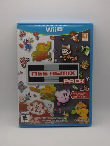 NES Remix Pack (Nintendo Wii U, 2014) CIB Complete Tested and Working