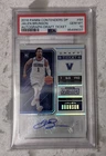 Jalen Brunson Knicks 2018 Panini Contenders DP Auto Playoff Ticket #/99 PSA 10