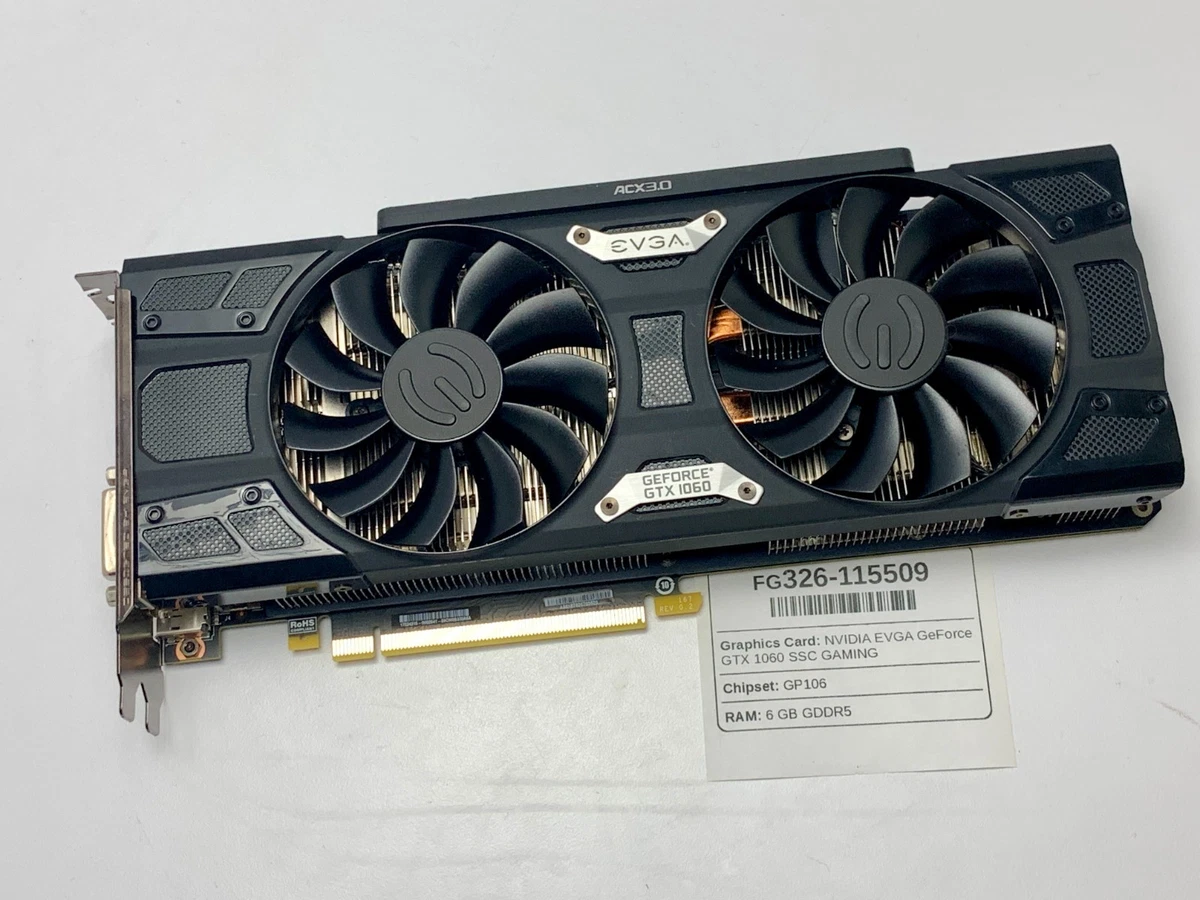 NVIDIA GeForce GTX 1060 6GB Computer Graphics Cards for sale - eBay
