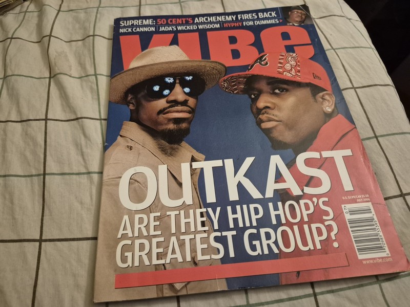 VIBE magazine (2006) Outkast Nick Cannon Jadakiss Papoose Supreme McGriff Hyphy
