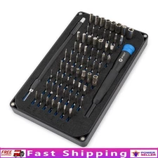 64 Piece Precision Screwdriver Bit Set Magnetic Handle Electronics Repair Kit US