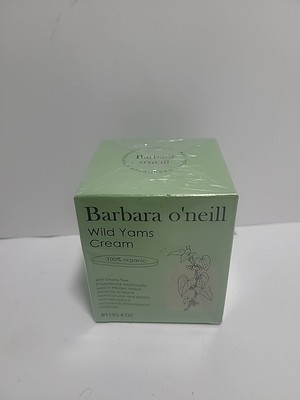 Barbara O'Neill Wild Yam Cream  4 oz Sealed Box - EX 06/27
