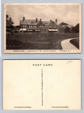 Newport, RI-Rhode Island, Bonnie Crest Home View Vintage Postcard
