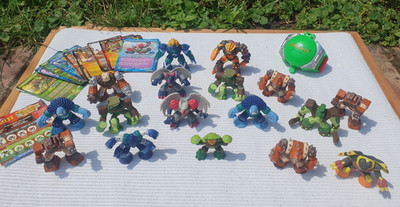 Giochi Preziosi Gormiti Actionfiguren Sammlung 17 Figuren 15 Sammelkarten+