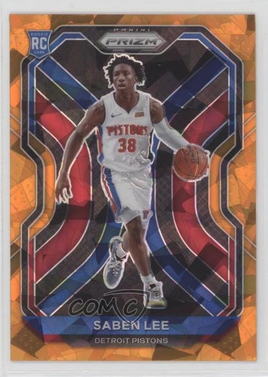 2020-21 Panini Prizm Orange Ice Prizm Saben Lee #261 0z0k