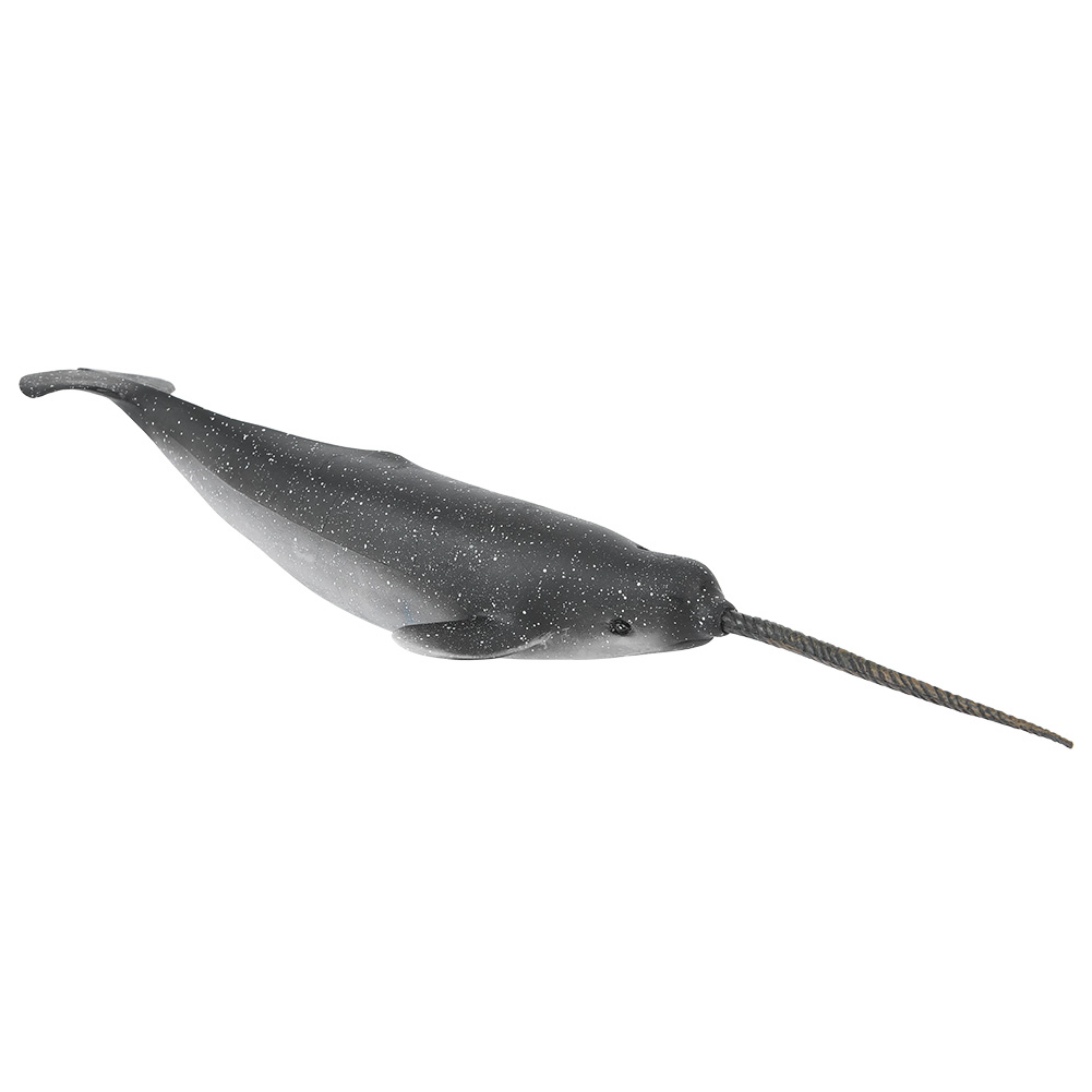 Miniature Narwhal Figurine Educational Toy For Kids Recommended