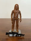 Vintage Star Wars Chewbacca Figure GLASSLITE BRAZIL w/Rifle *RARE*