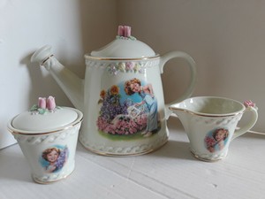 shirley temple tea set